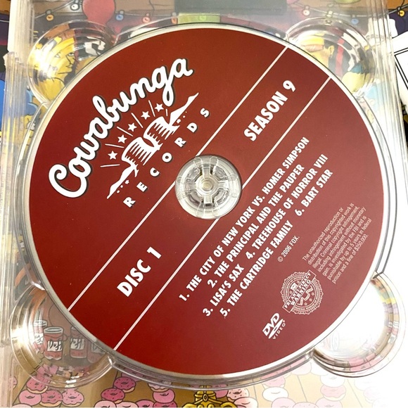 The Simpsons - Complete Season 9 [DVD] With Booklets 200th Episode All Access - Picture 4 of 10